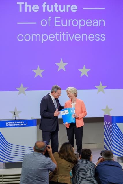 Δήλωση της Προέδρου φον ντερ Λάιεν στην κοινή συνέντευξη Τύπου με τον Μάριο Ντράγκι σχετικά με το μέλλον της ανταγωνιστικότητας της ΕΕ