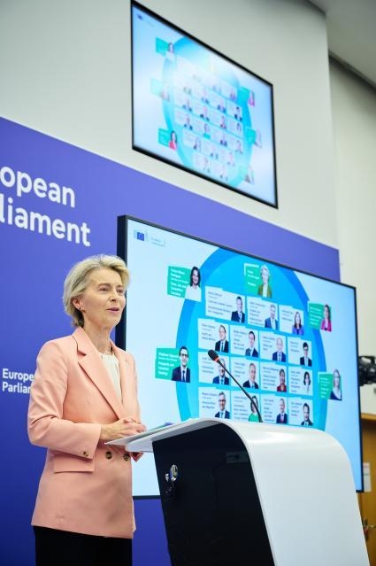 Δήλωση της Προέδρου φον ντερ Λάιεν προς τον Τύπο σχετικά με το επόμενο Σώμα των Επιτρόπων