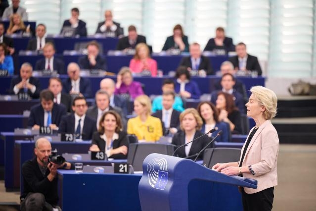 Ομιλία της Προέδρου φον ντερ Λάιεν στην ολομέλεια του Ευρωπαϊκού Κοινοβουλίου σχετικά με το νέο Σώμα των Επιτρόπων και το πρόγραμμά του