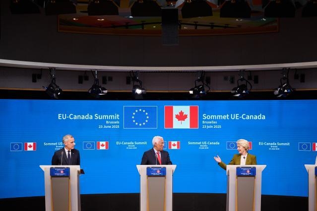 Η Ευρωπαϊκή Ένωση και ο Καναδάς υπογράφουν εταιρική σχέση στον τομέα της ασφάλειας και της άμυνας κατά την κοινή 20ή σύνοδο κορυφής